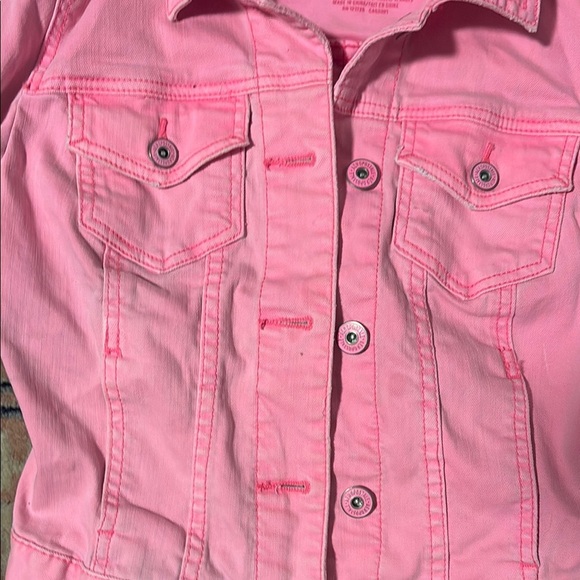 Aeropostale Pink Jean Jacket - Picture 3 of 9